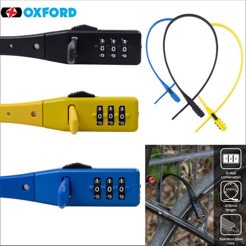 Oxford combi zip lock black - lock,