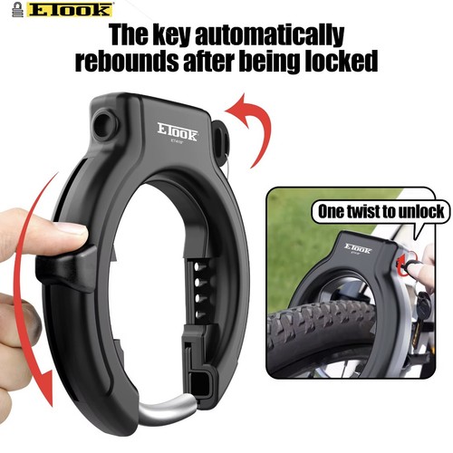 Bicycle bike frame lock with - bicycle,