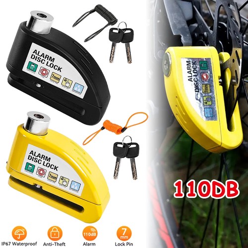 Motorbike security disc - motorbike,