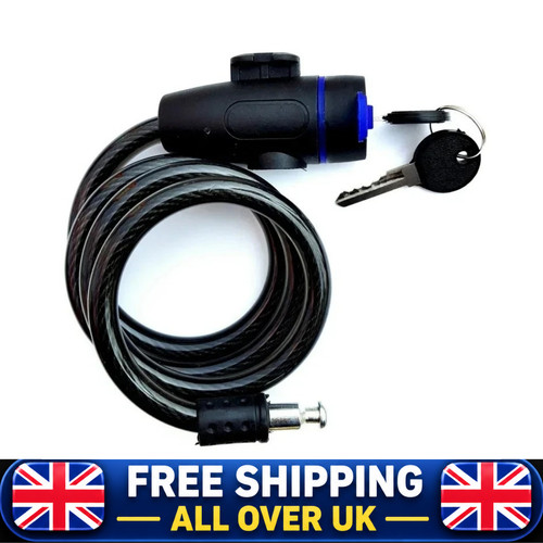 Heavy duty bike lock with - duty,