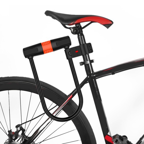 Anti theft shaped bike lock - theft, u-shaped