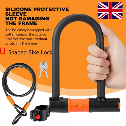 Shaped bike lock - u, two