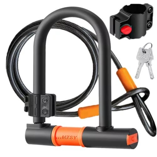Shaped bike lock - lock, two