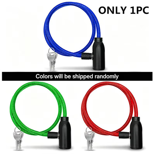 Bike lock cable with keys - lock, |