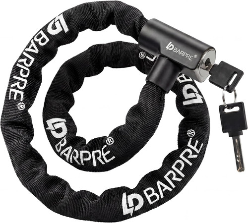 Bike chain lock with - bike, keys