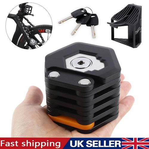 Folding bike chain lock - folding, lock,