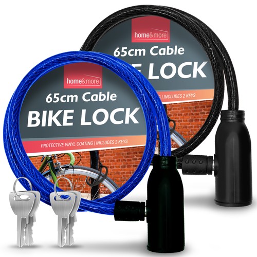 Bike lock cable with - bike,