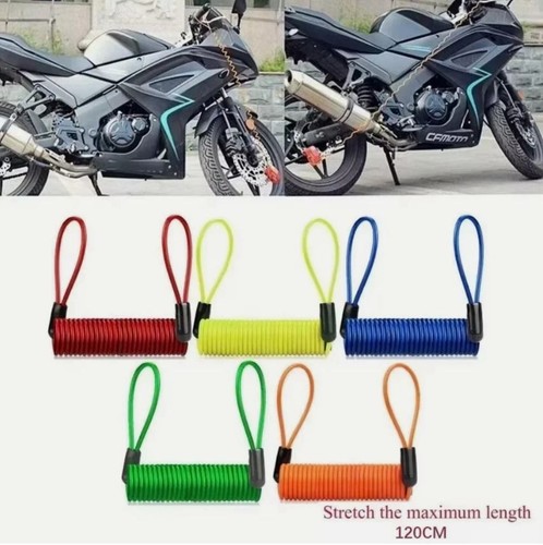 Bike spring cable - cable, lock