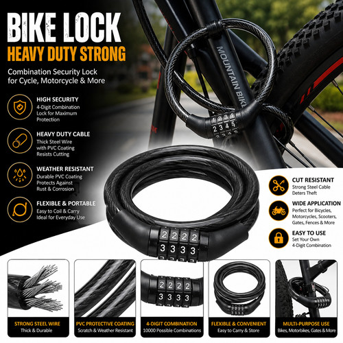 Bike lock heavy - heavy, strong