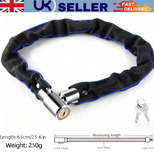 Bike lock chain heavy - chain,