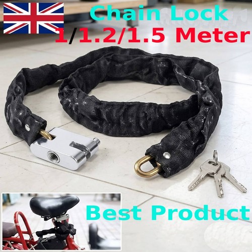 New bike lock chain - bike,