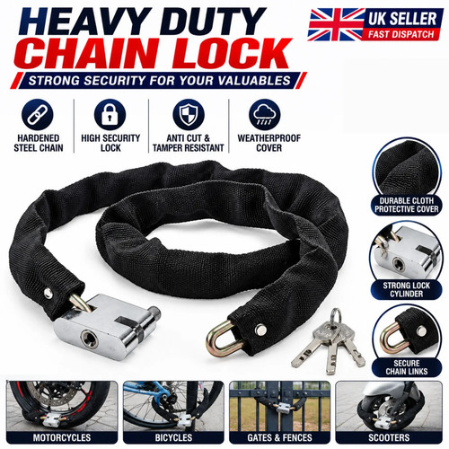 Bike lock chain - bike, heavy