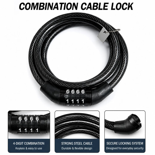 Bike lock heavy duty strong - bike,