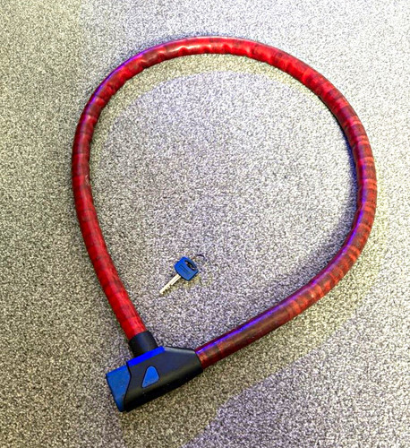 Oxford large cable bike lock - large,