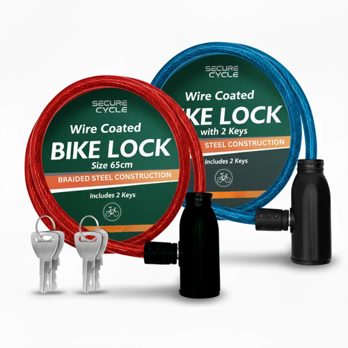 Heavy duty bike lock cable - bike,