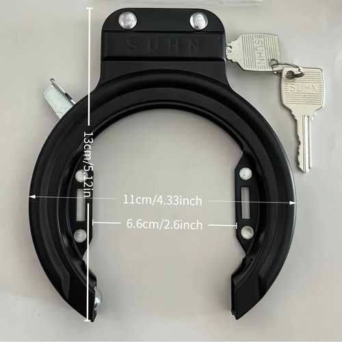 Heavy duty bicycle horseshoe - heavy,