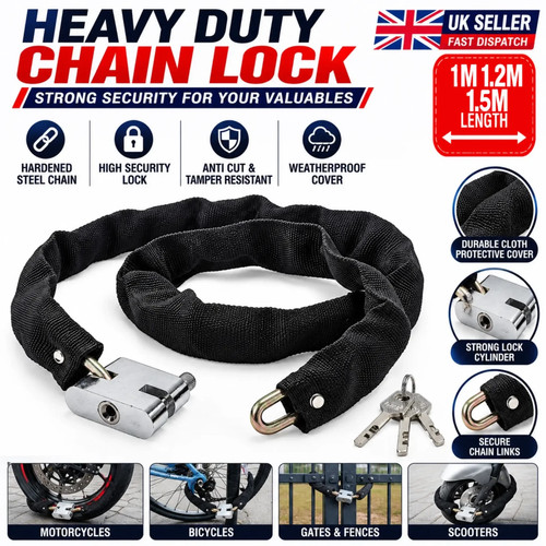 Bike lock chain - lock,