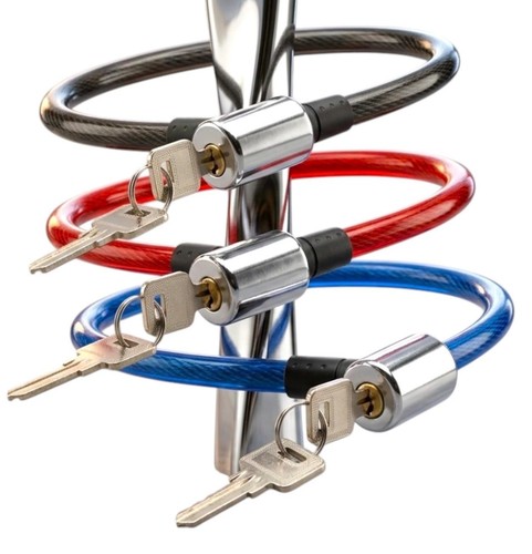 Key bike lock cycle bicycle - cycle,