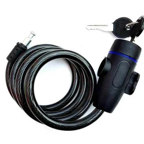 Bike lock cable with - with, keys