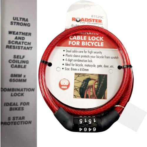 Combination code bike lock - bike,