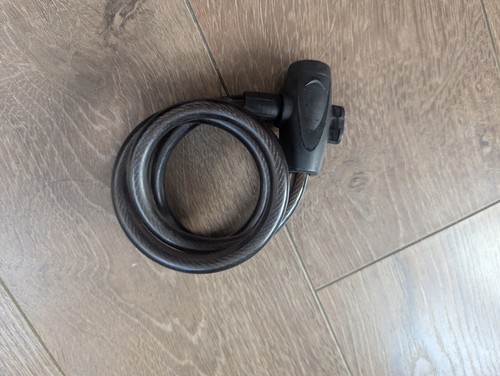 Keys cycle cable lock - 2, black