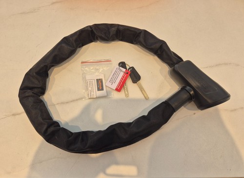 Halfords bike chain lock - bike,